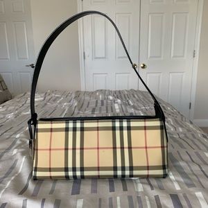Authentic Burberry Vinyl Bag